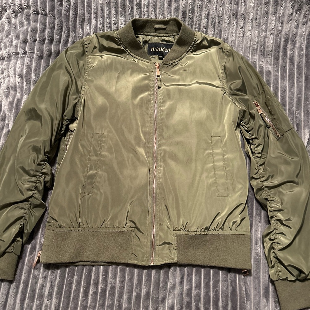 Men’s Army Green Bomber Jacket